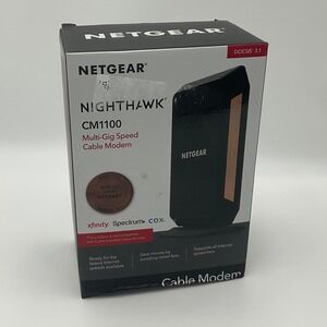 NETGEAR NIGHTHAWK CM1100 DOCSIS 3.1 Multi Gig Speed Cable Modem